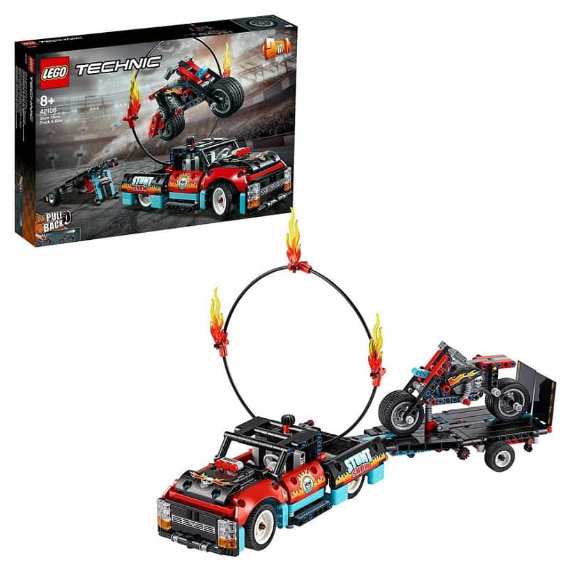 LEGO Technic Шоу трюков на грузовиках и мотоциклах