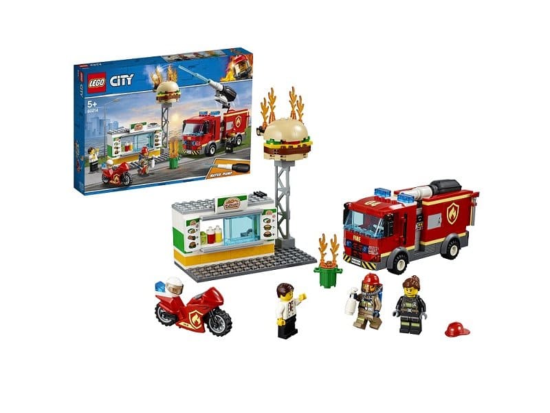 Lego City Пожар в бургер-кафе