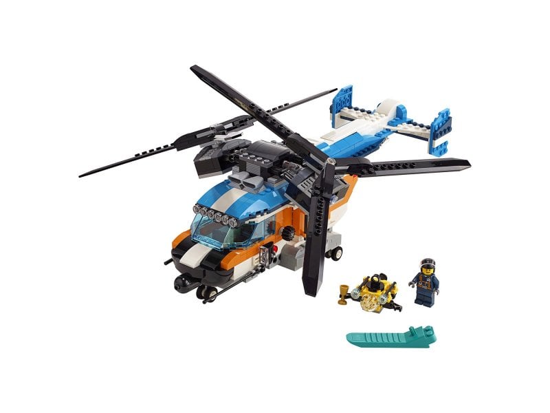 Lego Creator Двухроторный вертолёт
