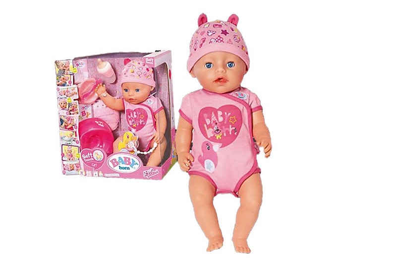 Интерактивная кукла Zapf Creation Baby born Девочка, 43 см